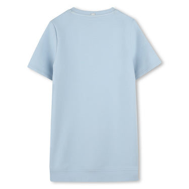 BOSS Vestido para niña y adolescente azul cielo